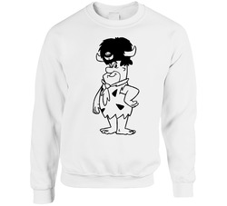 Fred Flintstone Grand Puba Cartoon Classic Sweater Crewneck Sweatshirt