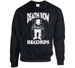 Death Row Records Popular Record Label Music Fan Sweater Crewneck Sweatshirt