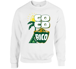 Coco Rico Coconut Flavored Soda Favorite Drink Sweater Crewneck Sweatshirt