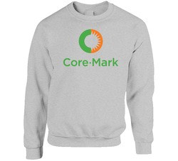 Core Mark Holding Company Nasdaq Company Logo Employee Fan Raglan Sweater Crewneck Sweatshirt