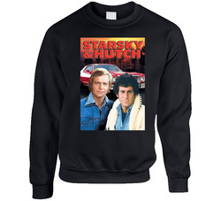 Starsky And Hutch Popular 70s Tv Show Retro Sweater Crewneck Sweatshirt
