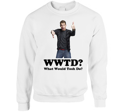 Tosh Funny Joke What Would Daniel Comedy Sweater Crewneck Sweatshirt
