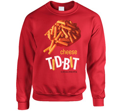 Tid Bit Cheese Crackers Sweater Crewneck Sweatshirt