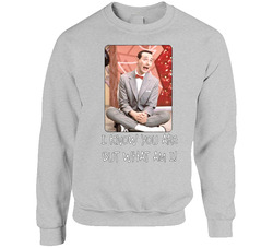 Pee Wee Herman Playhouse Sweater Crewneck Sweatshirt