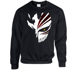 Bleach Anime Ichigo Hollow Mask Sweater Crewneck Sweatshirt