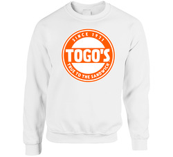 Togo's Sub Sandwhich Restaurant Sweater Crewneck Sweatshirt