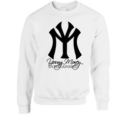 Young Money Entertainment Hip Hop Record Label Music Lovers Sweater Crewneck Sweatshirt
