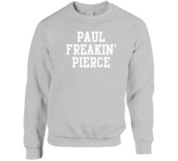 Paul Pierce Freakin Favorite Boston Basketball Player Fan Sweater Crewneck Sweatshirt