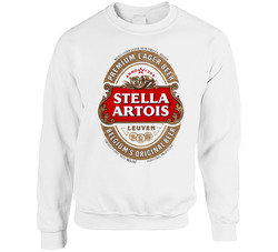 Vintage Artois Vintage Beer Logo Drink Sweater Crewneck Sweatshirt