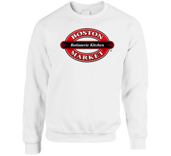 Boston Market American Favourite Food Sweater Crewneck Sweatshirt