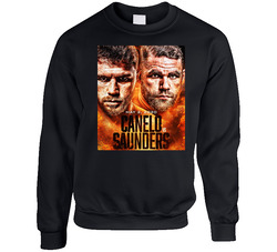 Canelo Vs Saunders Mma Fight Card  Fan Sweater Crewneck Sweatshirt