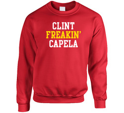 Clint Capela Freakin Favorite Houston Basketball Player Fan Sweater Crewneck Sweatshirt
