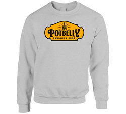 Potbelly Sandwich Shop Nashville Tennessee Top Restaurants Food Fan Lover Foodie Sweater Crewneck Sweatshirt