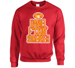 Daniel Sorensen Fcking Kc Kansas City Football Player Fan Sweater Crewneck Sweatshirt
