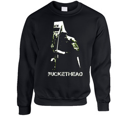 Buckethead Rock Music Guitar Sweater Crewneck Sweatshirt