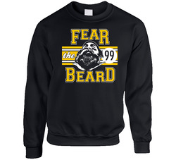 Brett Keisel Fear The Beard Pittsburgh Football Sweater Crewneck Sweatshirt