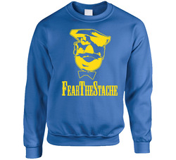 The Swedish Chef Fear The Stache Sweater Crewneck Sweatshirt