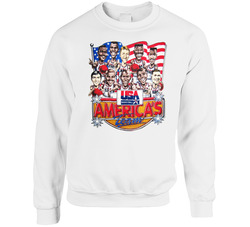 Dream Team Basketball Usa Jordan Bird Sweater Crewneck Sweatshirt