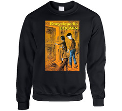 Encyclopedia Brown Classic Children's Storybook Cover Sweater Crewneck Sweatshirt