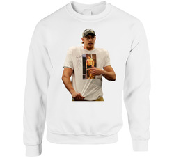 George Kittle Wearing Topless Jimmy Garoppolo Football Sweater Crewneck Sweatshirt