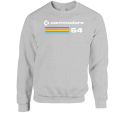 Commodore 64 Retro Computer Sweater Crewneck Sweatshirt