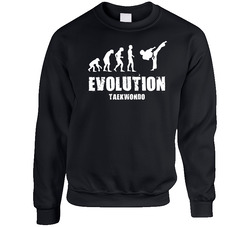 Evolution Tae Kwon Do Taekwondo Sweater Crewneck Sweatshirt