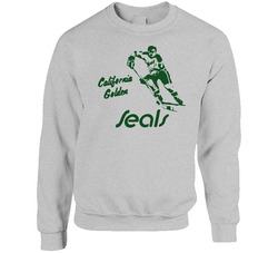 California Golden Seals 1967 Hockey Sweater Crewneck Sweatshirt