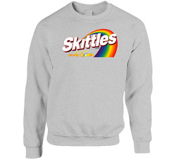 Skittles Crazy Cores Candy Sweater Crewneck Sweatshirt