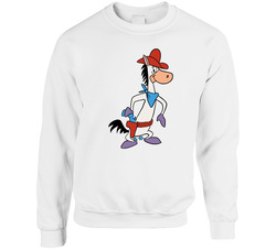 Quick Draw Mcgraw Retro Cartoon Character Sweater Crewneck Sweatshirt