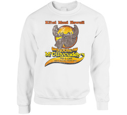 Moose Mcgillycuddy's Maui Hawaii Restaurant Worn Look Sweater Crewneck Sweatshirt