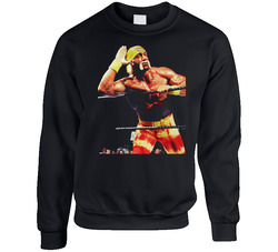 Hulk Hogan Hulkamania Wwe Wrestling Sweater Crewneck Sweatshirt