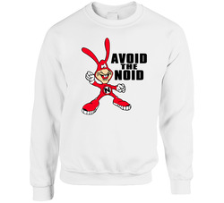 Avoid The Noid Dominos Most Memorable Ad Slogan Sweater Crewneck Sweatshirt