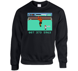 Mike Tyson's Punch Out Nes Sweater Crewneck Sweatshirt