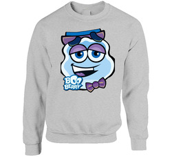 Boo Berry Cereal Box Cartoon Sweater Crewneck Sweatshirt