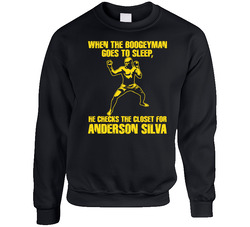 Anderson Silva Mma Ultimate Fighter Brazil Sweater Crewneck Sweatshirt
