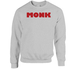 Monk 2000s Tv Show Fan Logo Sweater Crewneck Sweatshirt