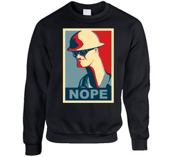 Team Fortress 2 Nope Engineer Funny Sweater Crewneck Sweatshirt