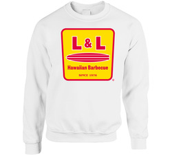 L&l Hawaiian Barbecue Favourite Food Sweater Crewneck Sweatshirt