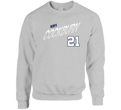 Kofi Cockburn 21 Favorite Player Illinois College Basketball Fan Sweater Crewneck Sweatshirt