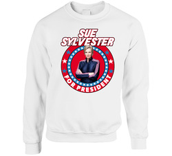 Sue Sylvester Glee For President Tv Show Villain Fan Sweater Crewneck Sweatshirt