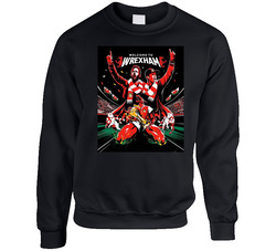 Welcome To Wrexham Reynolds Mcelhenney Soccer Fan Sweater Crewneck Sweatshirt