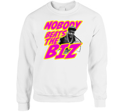 Nobody Beats The Biz 90s Hip Hop Biz Markie Sweater Crewneck Sweatshirt