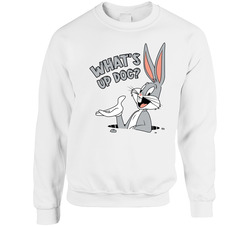 Whats Up Doc Funny Bugs Bunny Sweater Crewneck Sweatshirt