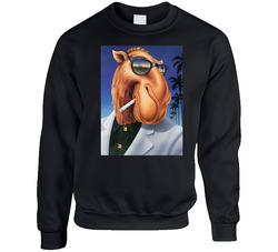 Joe Camel Cigarette Smoke Mascot Sweater Crewneck Sweatshirt