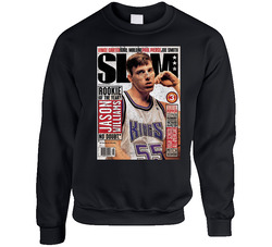Jason Williams Slam Magazine Cover August 1999 Sacarmento Basketball Fan Sweater Crewneck Sweatshirt