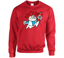 Punchy Hawaiian Punch Juice Mascot Sweater Crewneck Sweatshirt