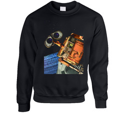 Wall E Animated Movie Robot Sweater Crewneck Sweatshirt