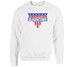 American Gladiators Retro 80s Tv Show Logo Fan Sweater Crewneck Sweatshirt