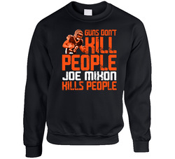 Guns Dont Kill Joe Mixon Kills People Cincinnati Football Sweater Crewneck Sweatshirt
