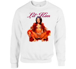 Lil Kim Poster Rap Hip Hop Sweater Crewneck Sweatshirt